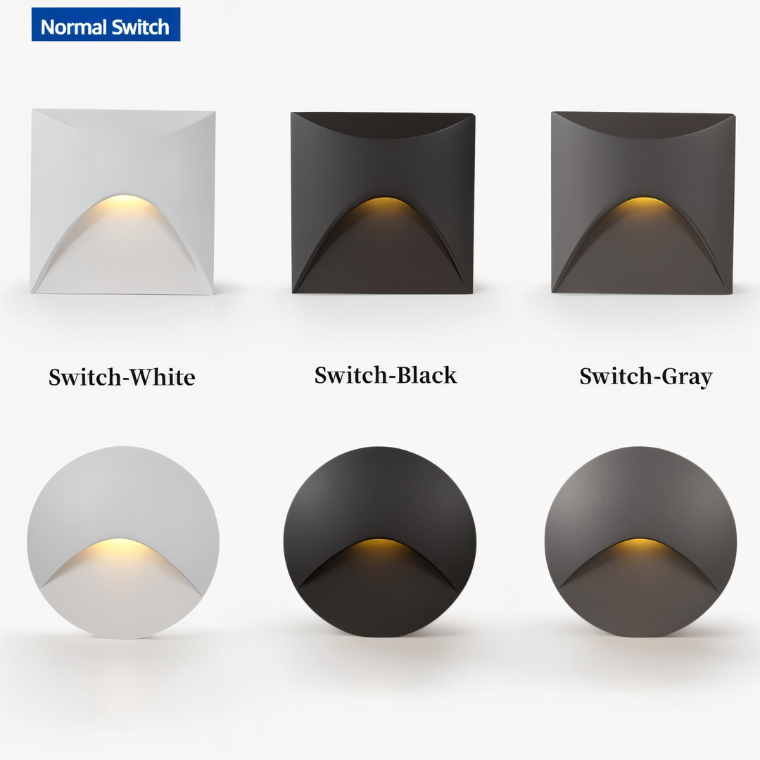 LuminiPath - Vanntett IP65 Vegglampe - Innendørs og utendørs vegglampe - Bevegelsessensor Vegglampe LED