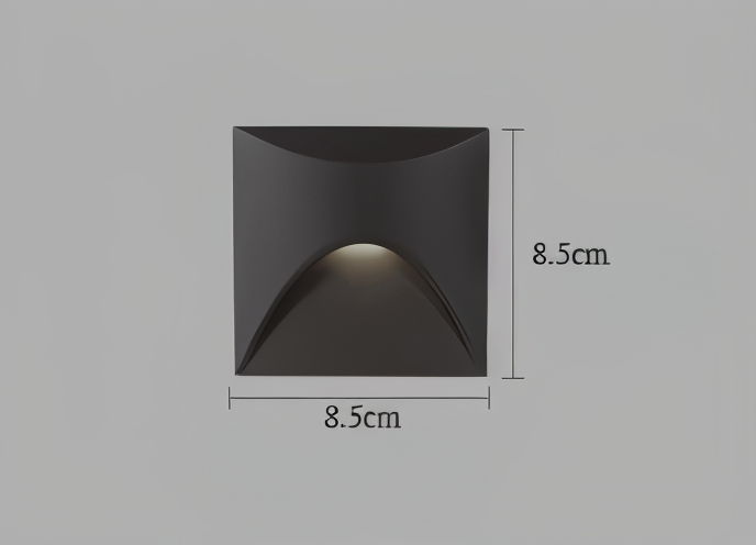 LuminiPath - Vanntett IP65 Vegglampe - Innendørs og utendørs vegglampe - Bevegelsessensor Vegglampe LED