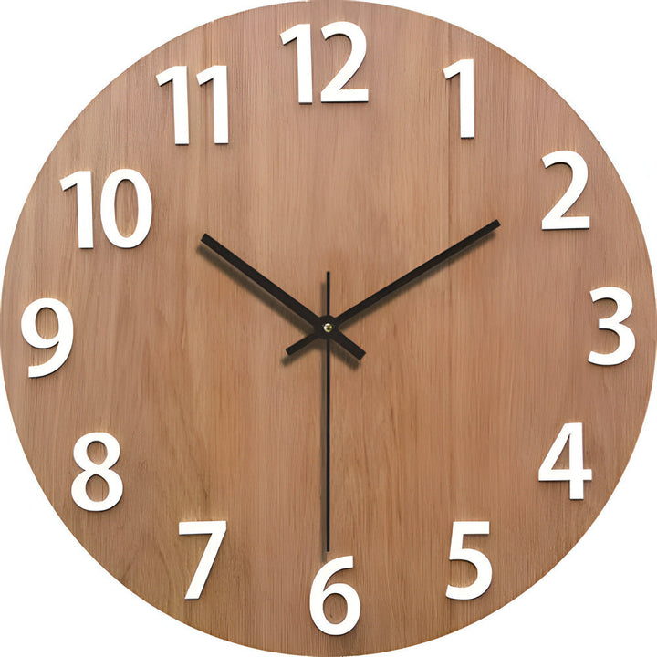 Skanto | Woodline Moderne Stille Veggur – Minimalistisk Design i Massivt Tre