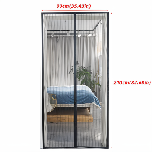 MagniSeal™ Magnetisk Dørnett Mot Insekter | Skanto