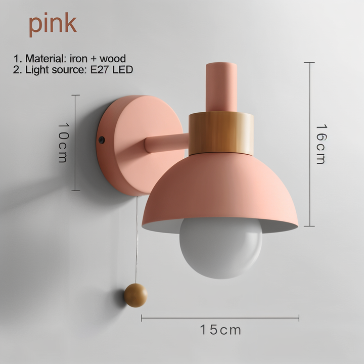 Vegglamp - Macaron - Moderne design - Innelysning