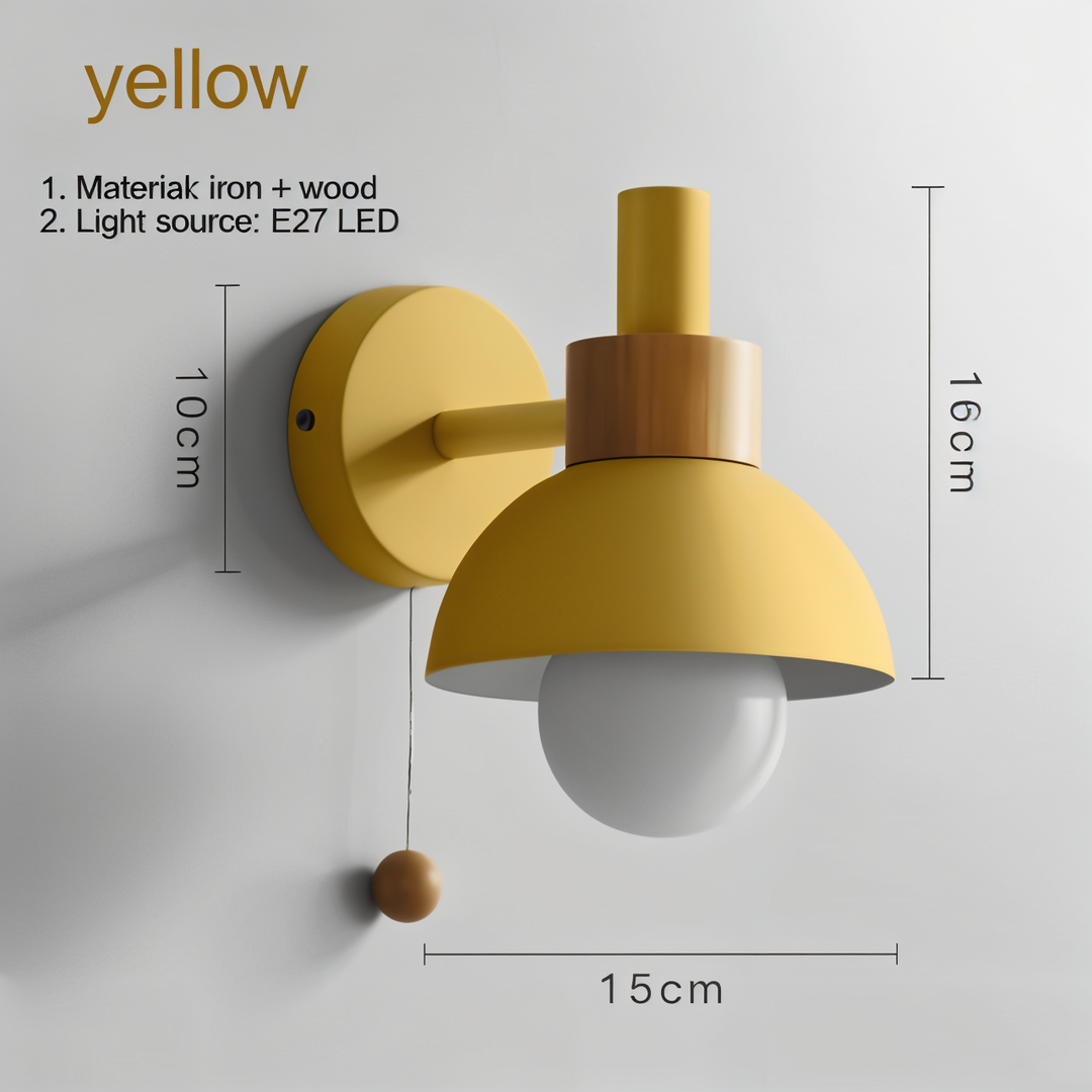 Skanto | Vegglampe - Macaron - Moderne Design - Innendørs Belysning