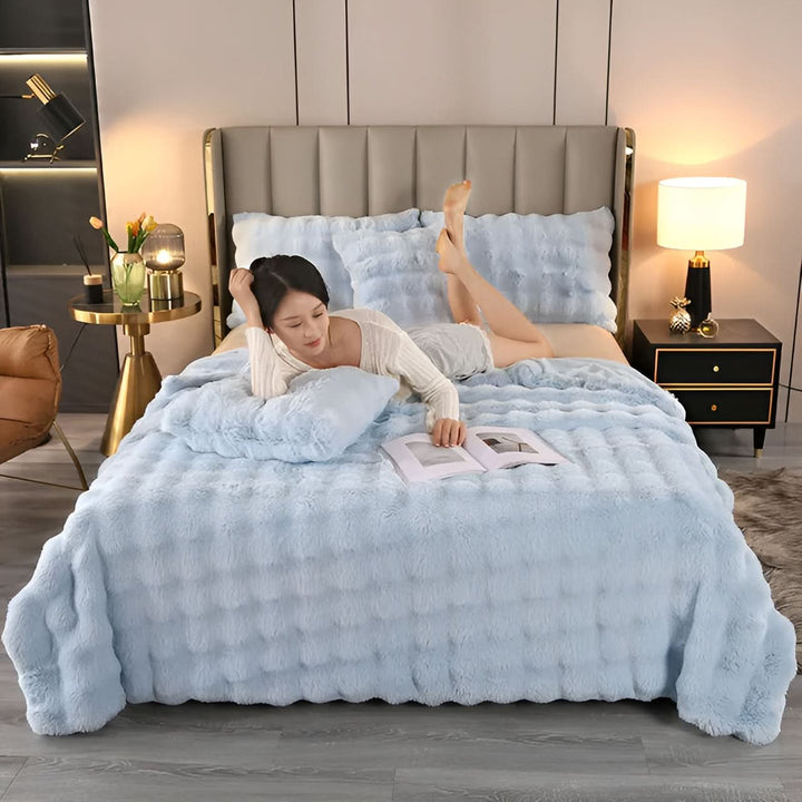 Skanto | WARMPLAID - Oppvarmet fleece pledd