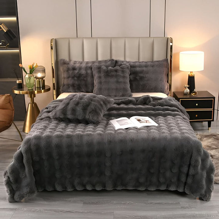 Skanto | WARMPLAID - Oppvarmet fleece pledd