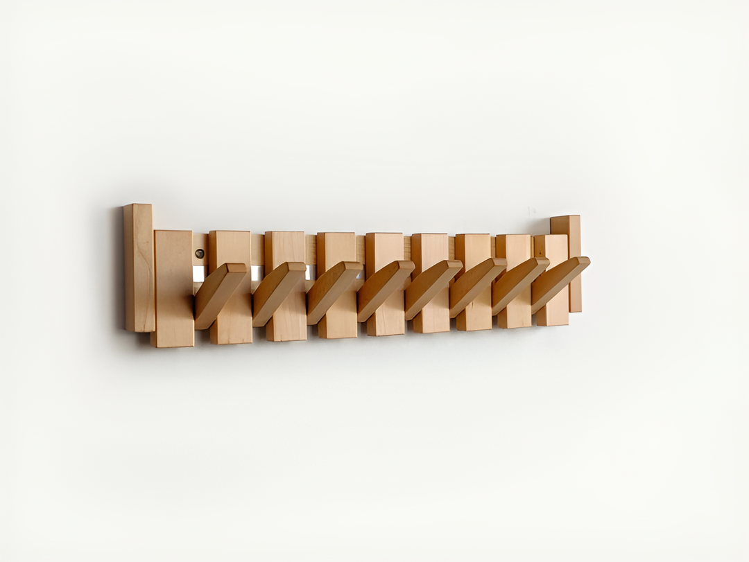 Skanto | RetroHooks - Tre piano vegghylle med magnetiske kroker