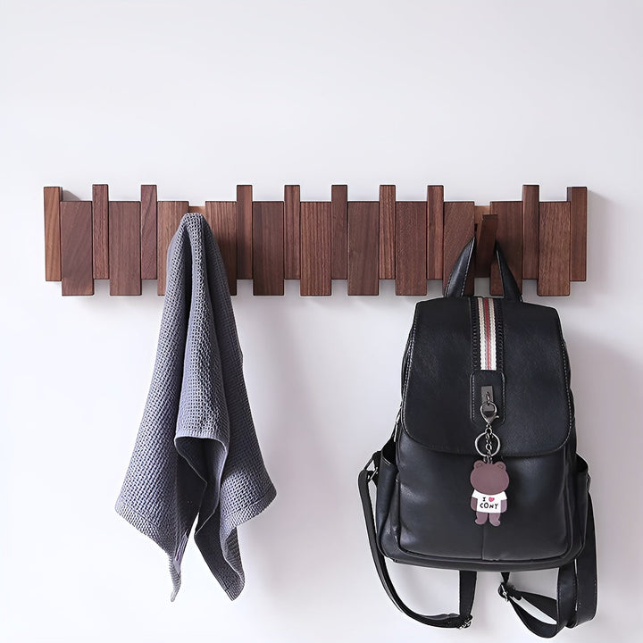 Skanto | RetroHooks - Tre piano vegghylle med magnetiske kroker