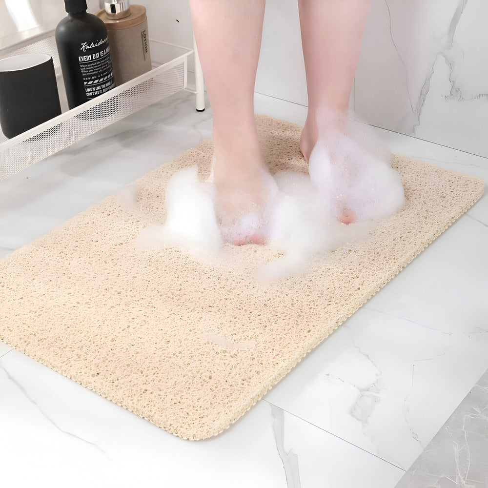 Skanto | Non-Slip Dusjmatte – Polstret Komfort & Sikker Antiskli Badgulv