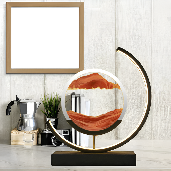 Skanto | Sand Glow Sandlampe med dimbar fjernkontroll