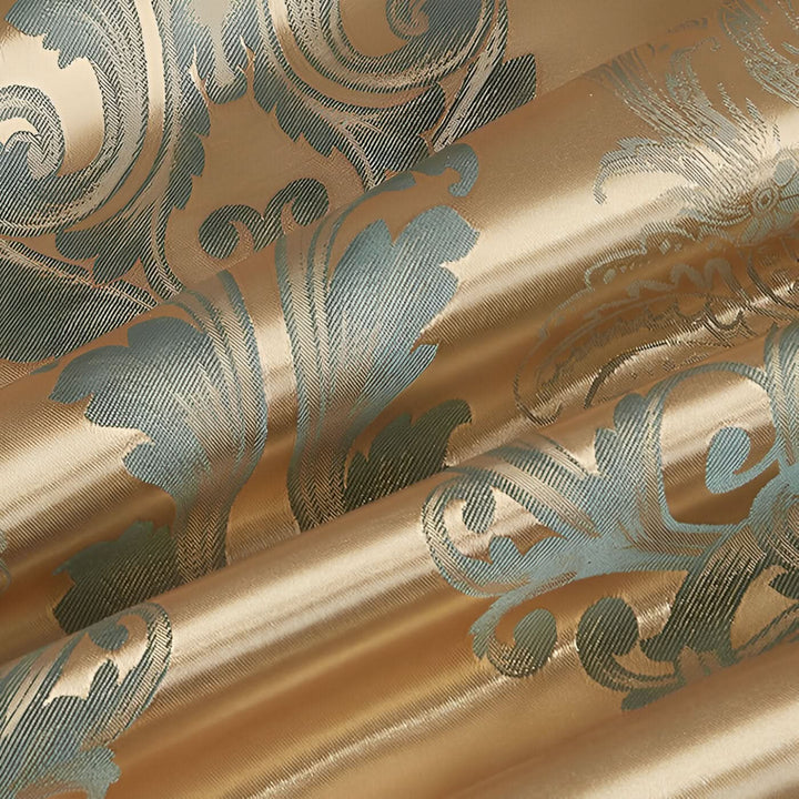 SILKLOFT – Elegantes Satin-Jacquard-Bettwäscheset