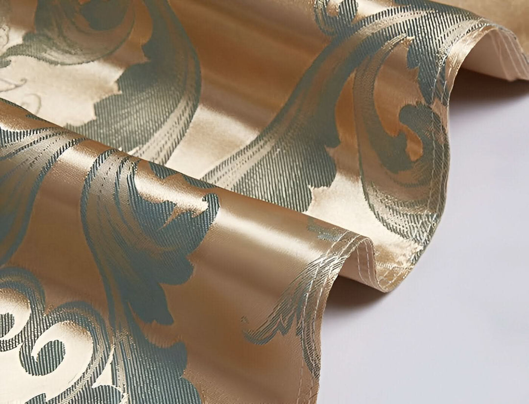 SILKLOFT – Elegantes Satin-Jacquard-Bettwäscheset