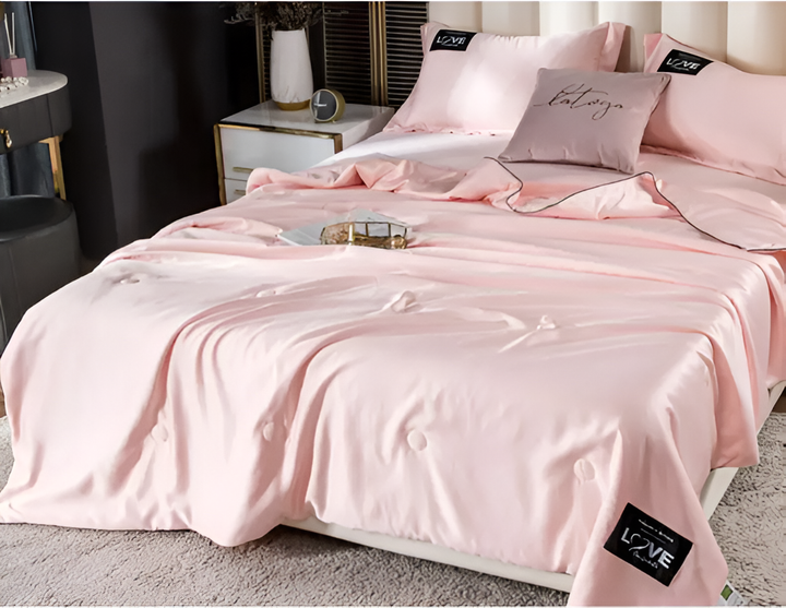 FLUFFINA – Premium-Satin-Seiden-Bettwäsche