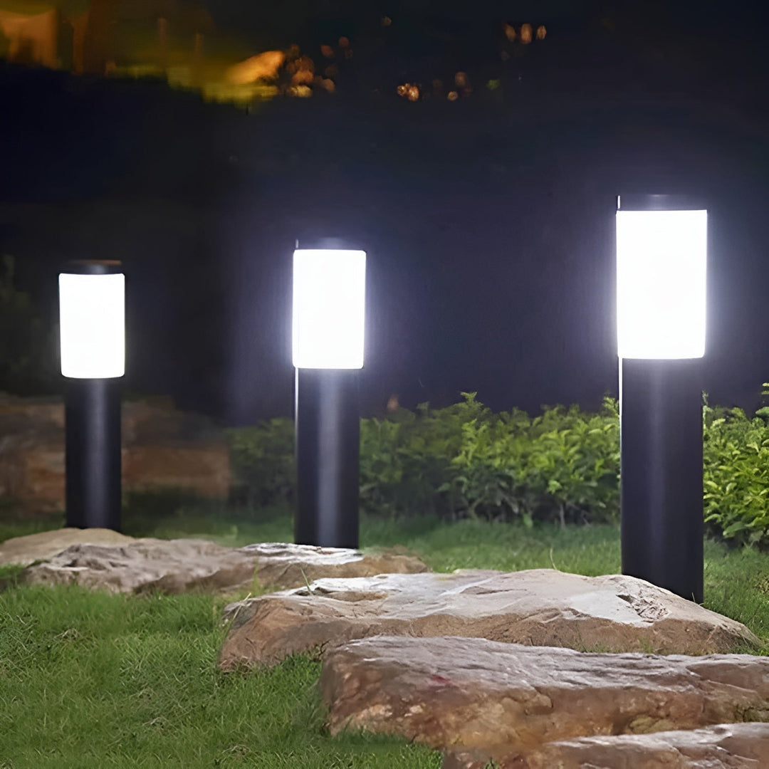 Skanto | SolarShimmer - Rustfritt Stål Solcelle Lanterner Utendørs Lampe