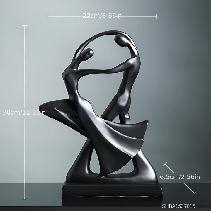 Skanto | SwayDuo | Moderne dansende harpiks skulptur