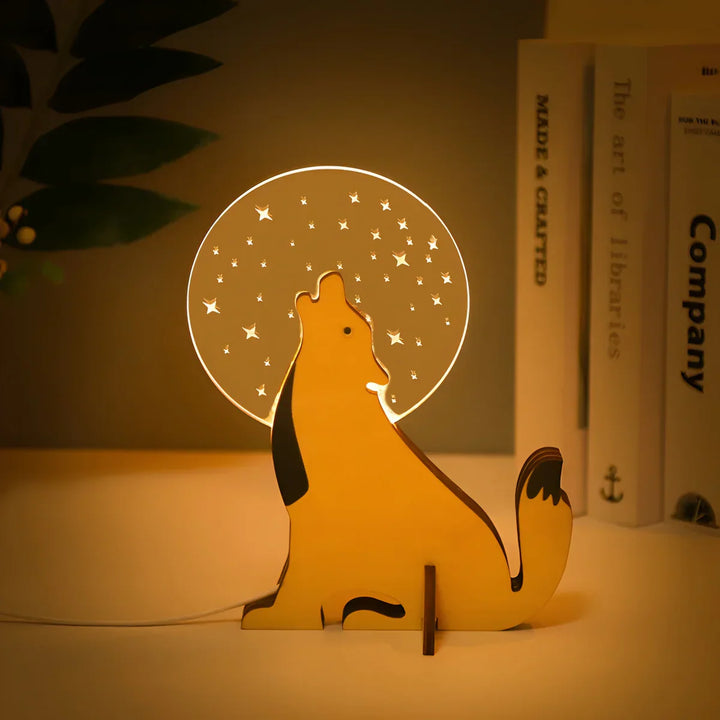 Skanto | Tre Dyr Bordlampe - WildGlow