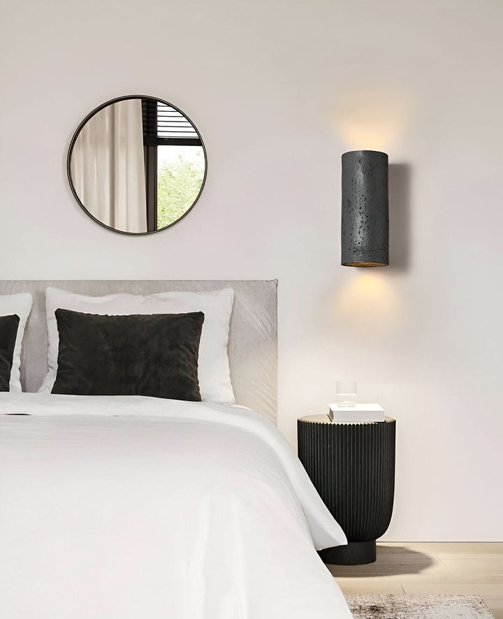 Skanto | StoneBeam LED Sylindrisk Vegglampe – Innendørs/Ute