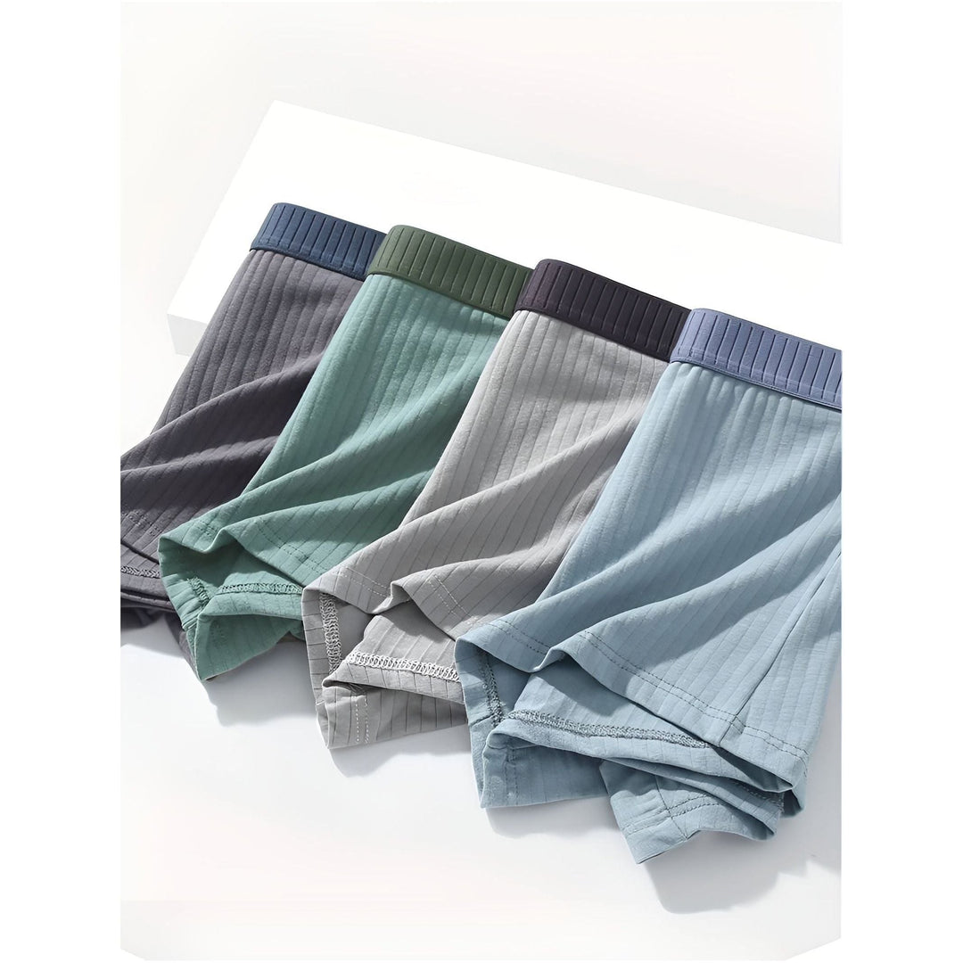Hubert-sett - BreathaSkantoe bomullsboksershorts for menn, antibakteriell