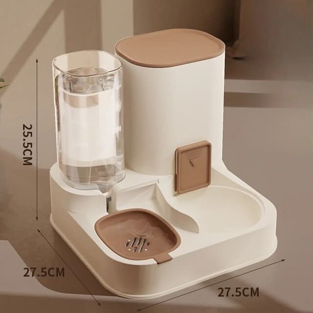 Skanto | Automatisk Mat- og Vann Dispenser for Kjæledyr