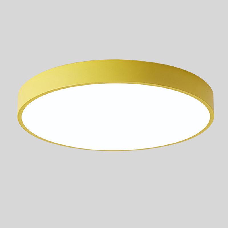 Skanto | Skandinavisk Sirkulær LED Taklampe | Myk Belysning, Minimalistisk Design & Ideell for Soverom og Arbeidsområder