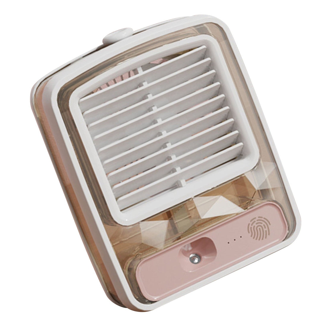 Vannkjølt skrivebordsvifte, med humidifier spray - Ulike farger | Skanto
