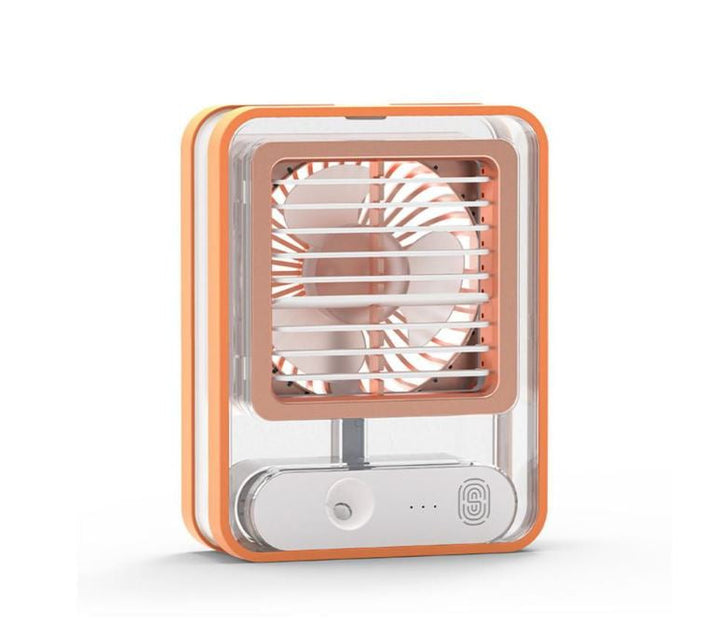 Vannkjølt skrivebordsvifte, med humidifier spray - Ulike farger | Skanto