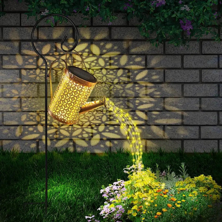 Solenergidrevet Vanning Kan Lampe for Sjarmerende Hagebelysning | Skanto