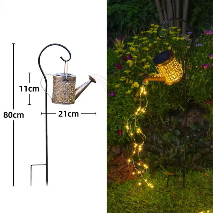 Solenergidrevet Vanning Kan Lampe for Sjarmerende Hagebelysning | Skanto