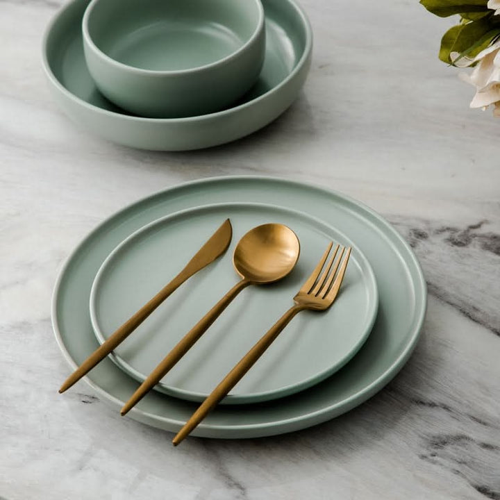 Skanto | Minimalist Bestikksett i Rustfritt Stål