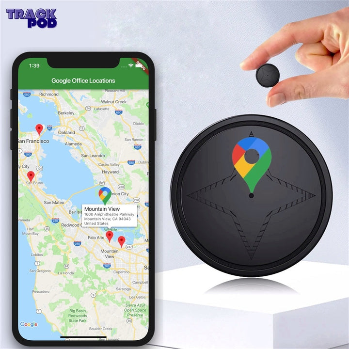 Skanto | SecureTrack GPS Tracker – Magnetisk sanntids kjøretøy sikkerhet