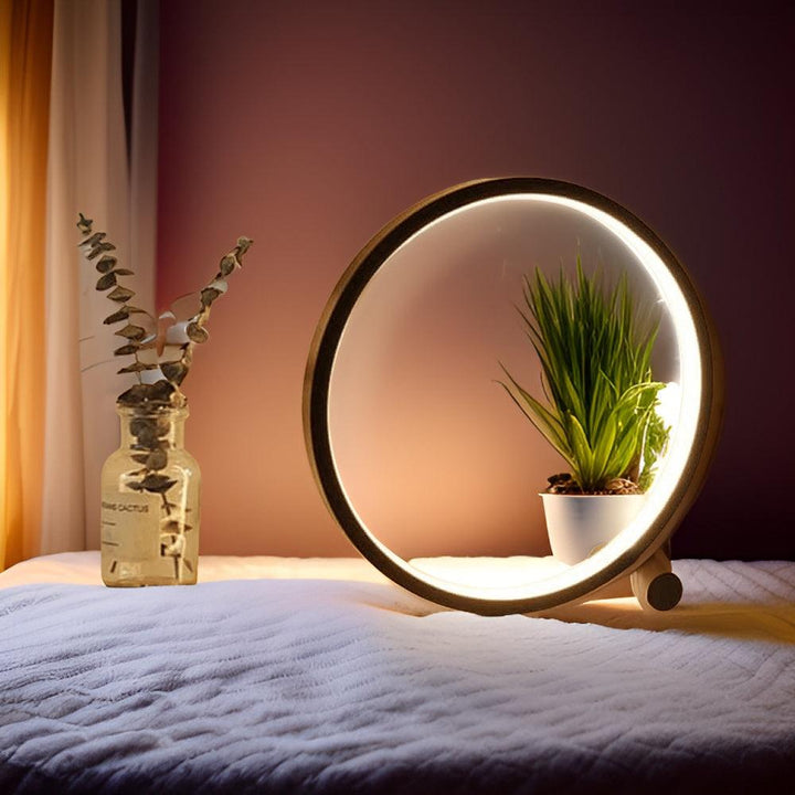 Skanto | HaloBeam - Modern Sirkulær Bordlampe