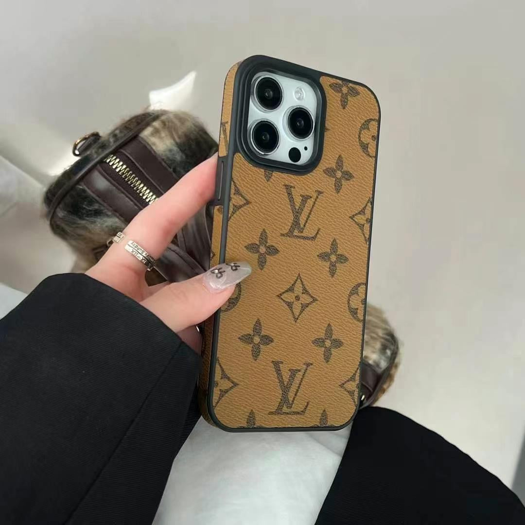 Skanto | Luksuriøs merkevare designer lærveske for iPhone