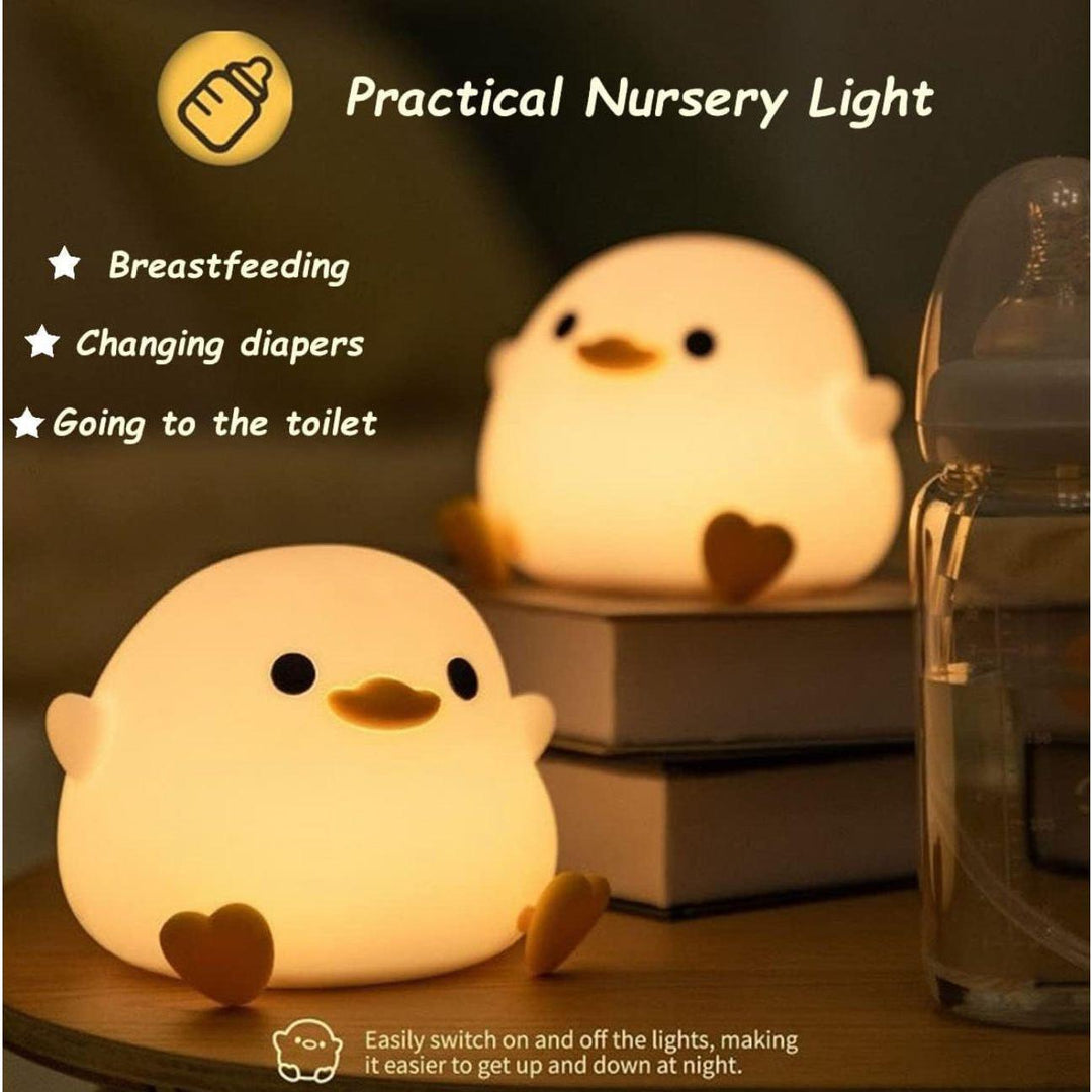 DuckieDream Light - Automatisk Duck Silikon Nattlampe | Skanto