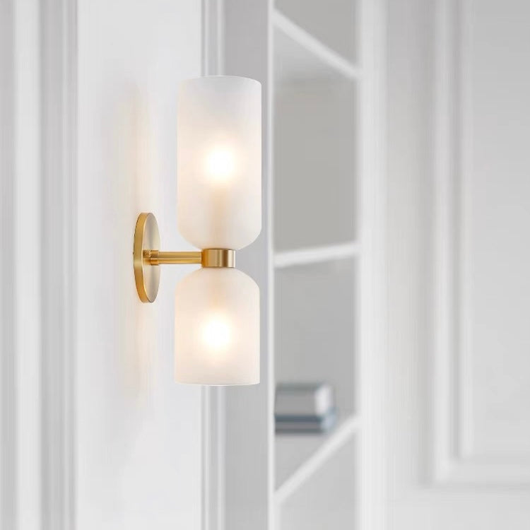 Skanto | Glassvegglys med dobbel lampe_design