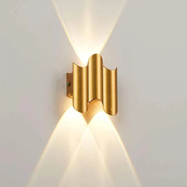 Moderne LED Vegglampe - Minimalistisk Interiørbelysning for Oppholdsrom, energisparende og stilfull | Skanto