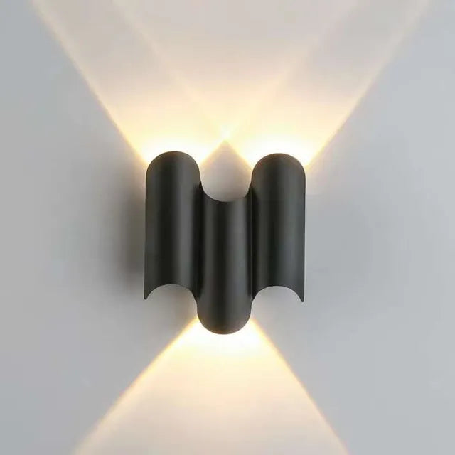 Moderne LED Vegglampe - Minimalistisk Interiørbelysning for Oppholdsrom, energisparende og stilfull | Skanto