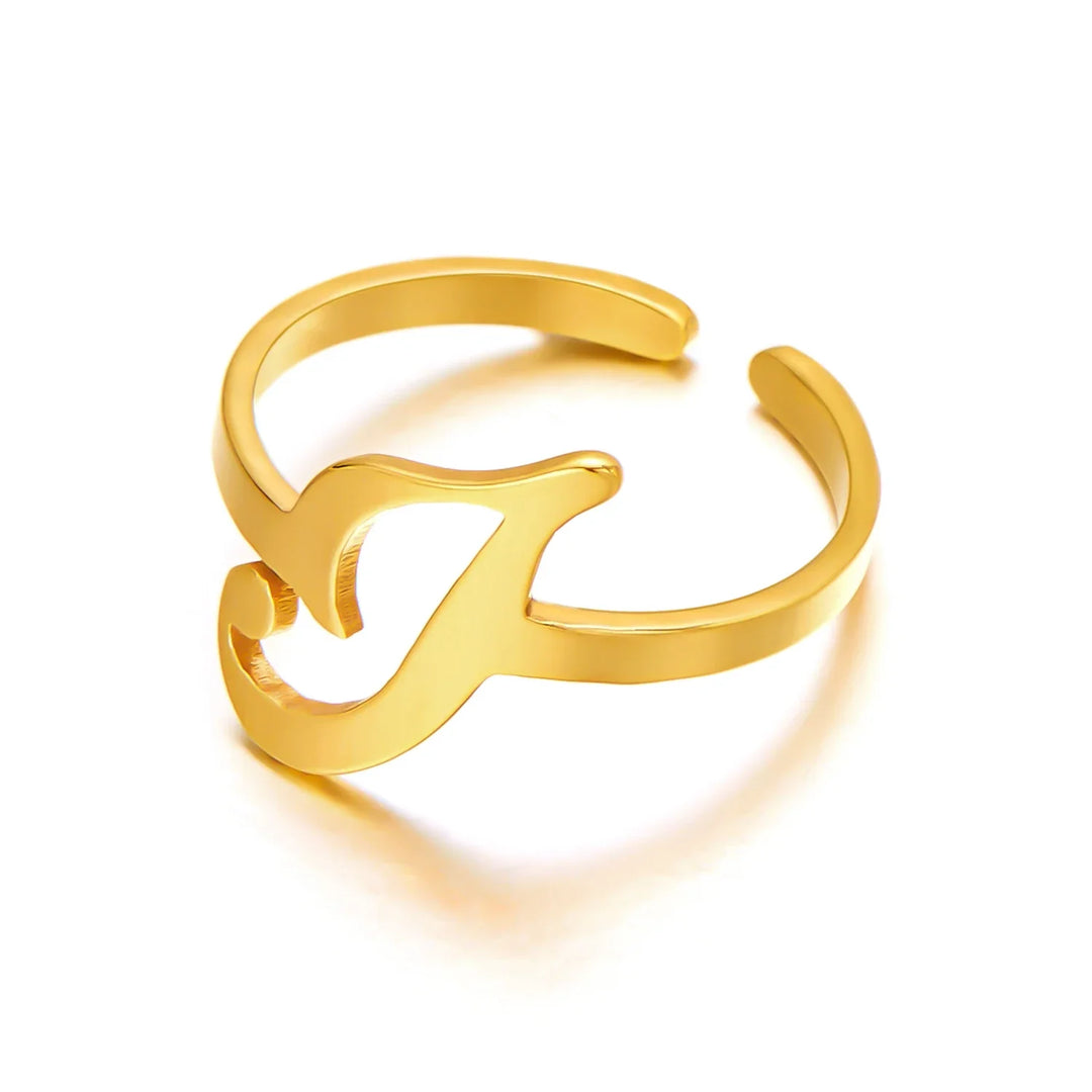Skanto | Justerbar Kursiv Skrivebokstav Ring