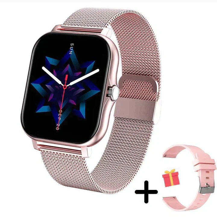Smartwatch 1,83 Zoll – Fitnessuhr med Gesundheitsfunksjoner og Bluetooth-Anruffunksjon