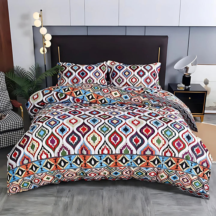 Skanto | Indara Boho Tribal Print Dyne Cover Sett