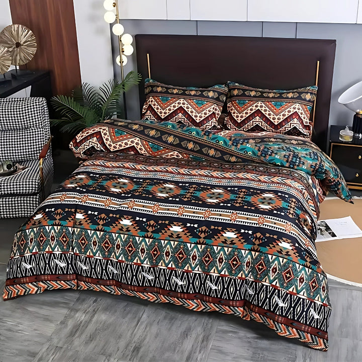 Skanto | Indara Boho Tribal Print Dyne Cover Sett