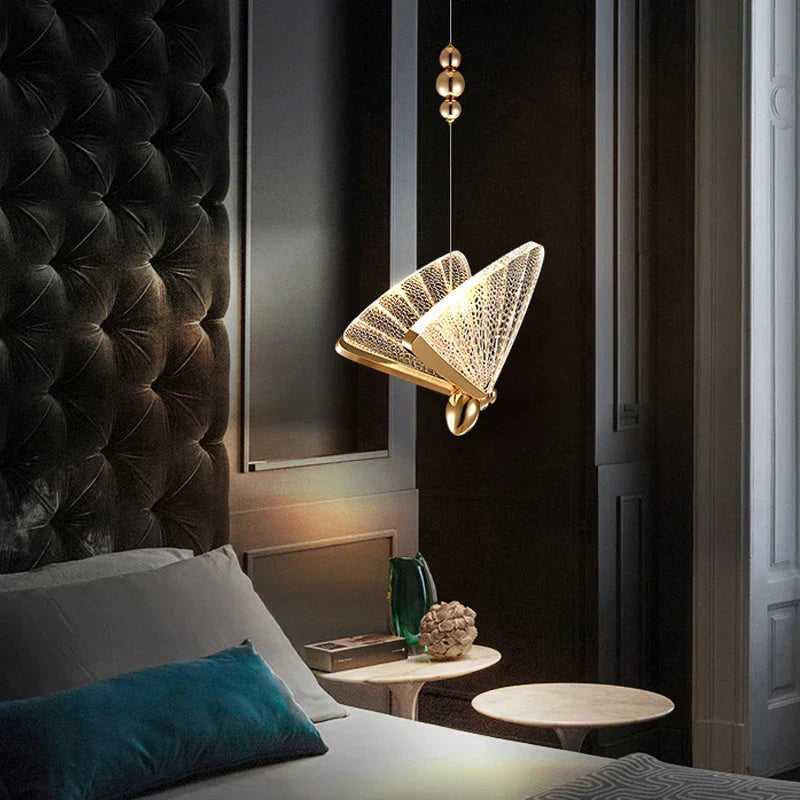 Skanto | Moderne Kreativ LED Pendellampe med Dekorativ Sommerfugl Design