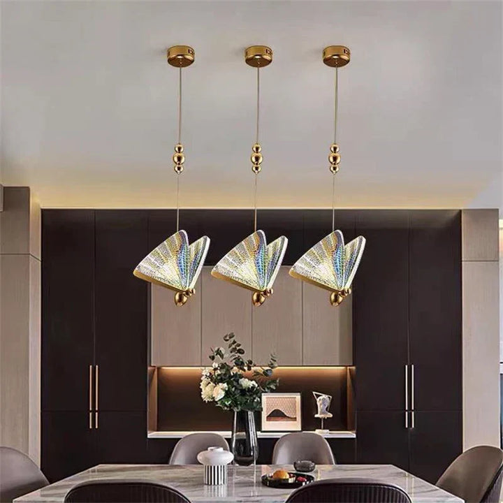 Skanto | Moderne Kreativ LED Pendellampe med Dekorativ Sommerfugl Design