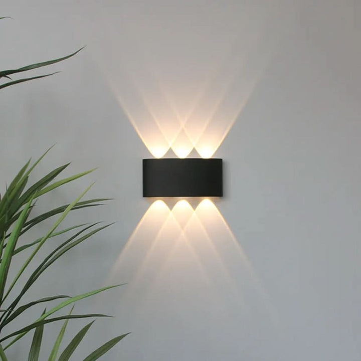 Skanto | Moderne Innendørs Utendørs Vegglampe – Minimalistisk LED Armatur
