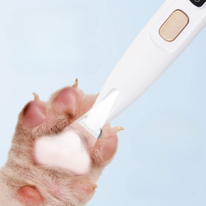 Skanto | PoteTrim Pro Hundeklipper – Sikker og hviskende stille hundepleie med LED