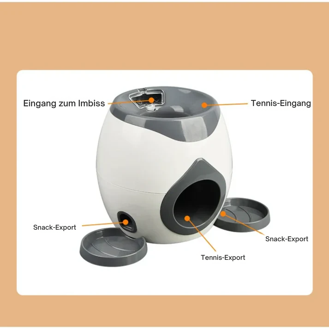 Interaktiv Snackball Dispenser for Hunder Skanto