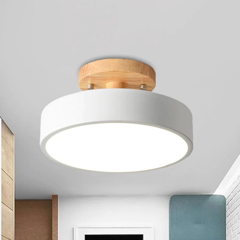 Skanto | LED Taklampe Tre Flush Montering Fixture
