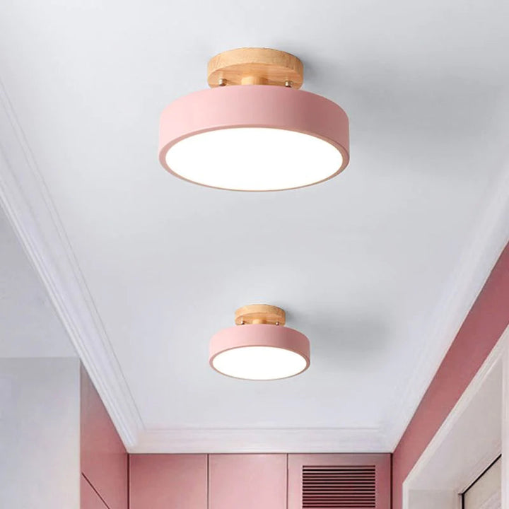 Skanto | LED Taklampe Tre Flush Montering Fixture