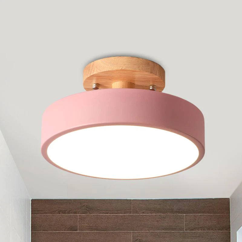 Skanto | LED Taklampe Tre Flush Montering Fixture
