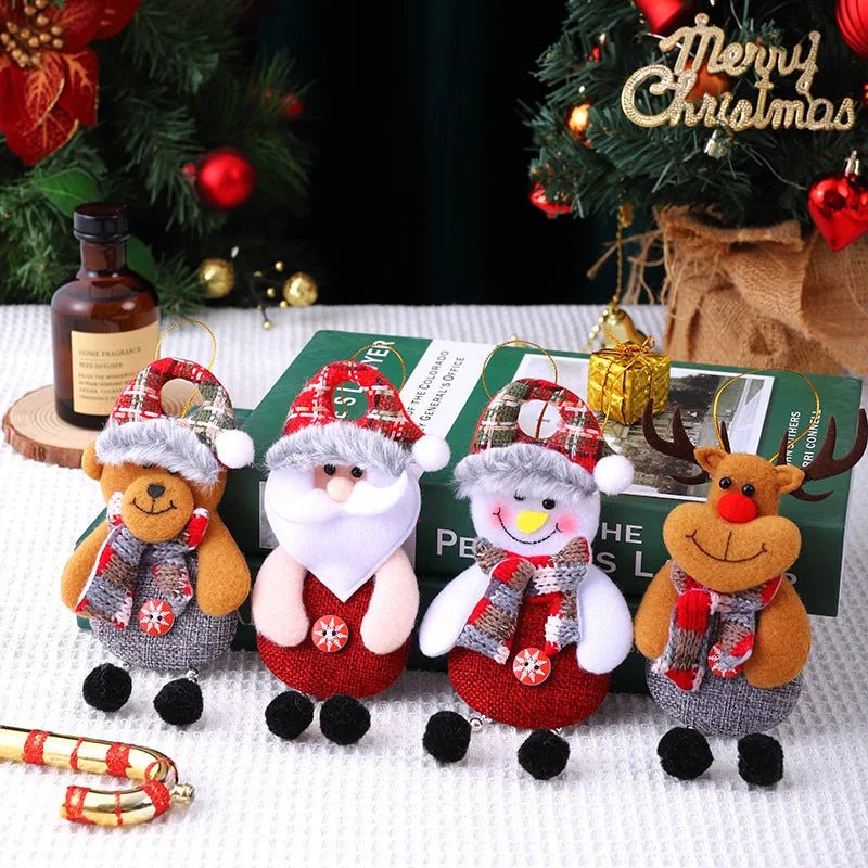Skanto | Premium Stoff Ornamenter for Gledelig Juledekorasjon