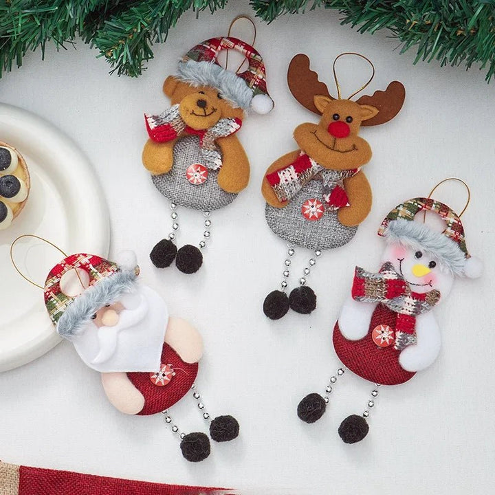 Skanto | Premium Stoff Ornamenter for Gledelig Juledekorasjon