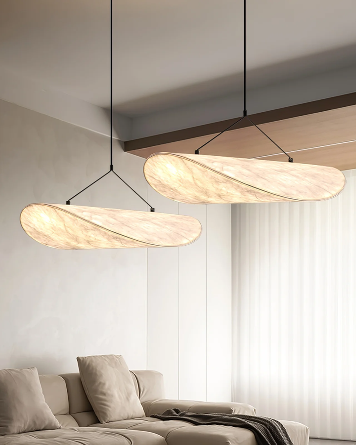 Skanto | Subtil Japandi Lampe med Lyskollaps Effekt