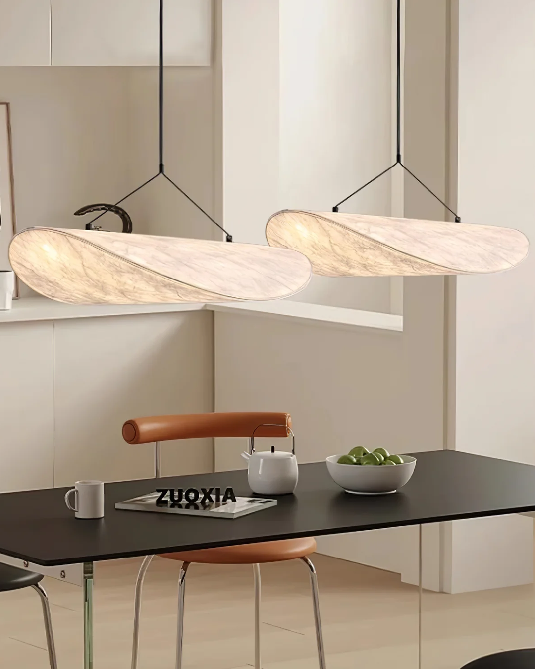 Skanto | Subtil Japandi Lampe med Lyskollaps Effekt